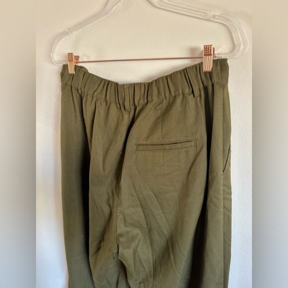 Urban Outfitters Olive Wide Leg Trouser Women's Large - Picture 7 of 7